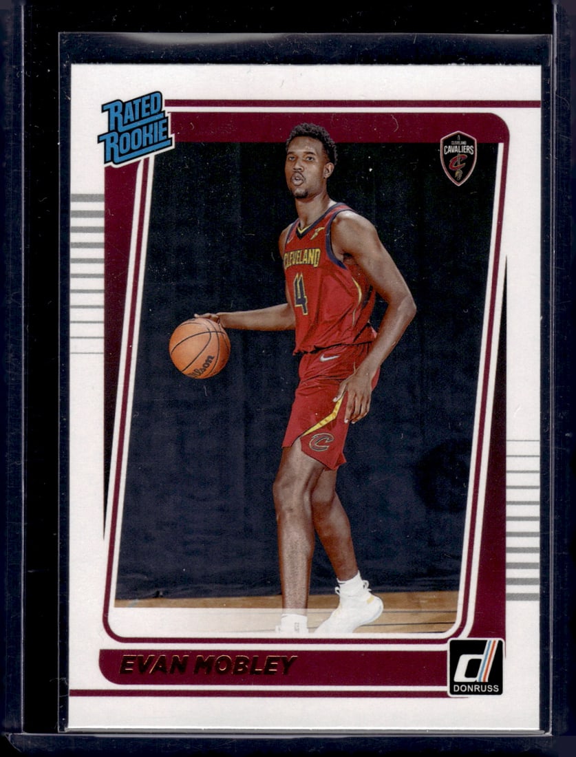 Evan Mobley RC 2021-22 Panini Donruss #225: Evan Mobley RC 2021-22 Panini Donruss #225