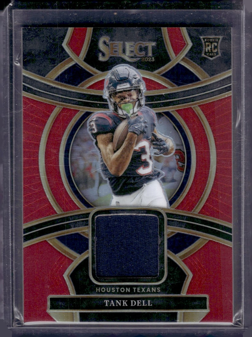 Tank Dell Red Prizm RC Patch 2023 Panini Select #RSW-NTD (1 of 2)