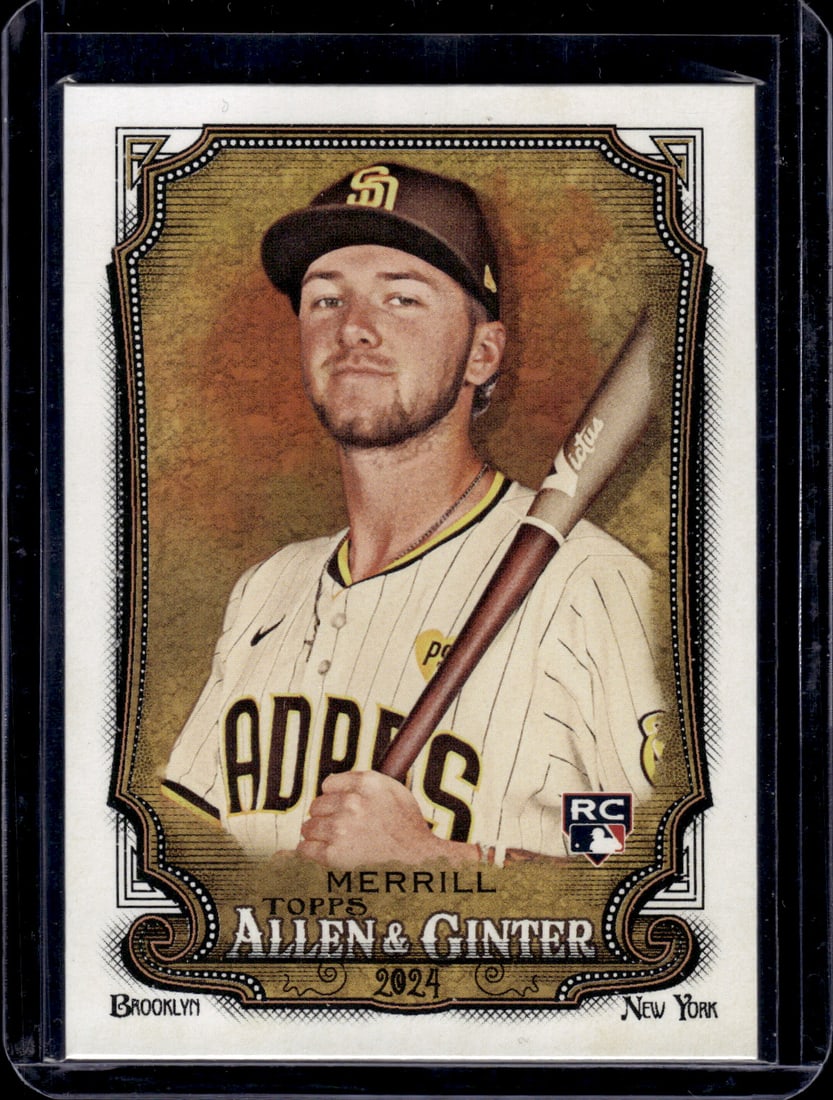 Jackson Merrill RC 2024 Topps Allen & Ginter #275: Jackson Merrill RC 2024 Topps Allen & Ginter #275