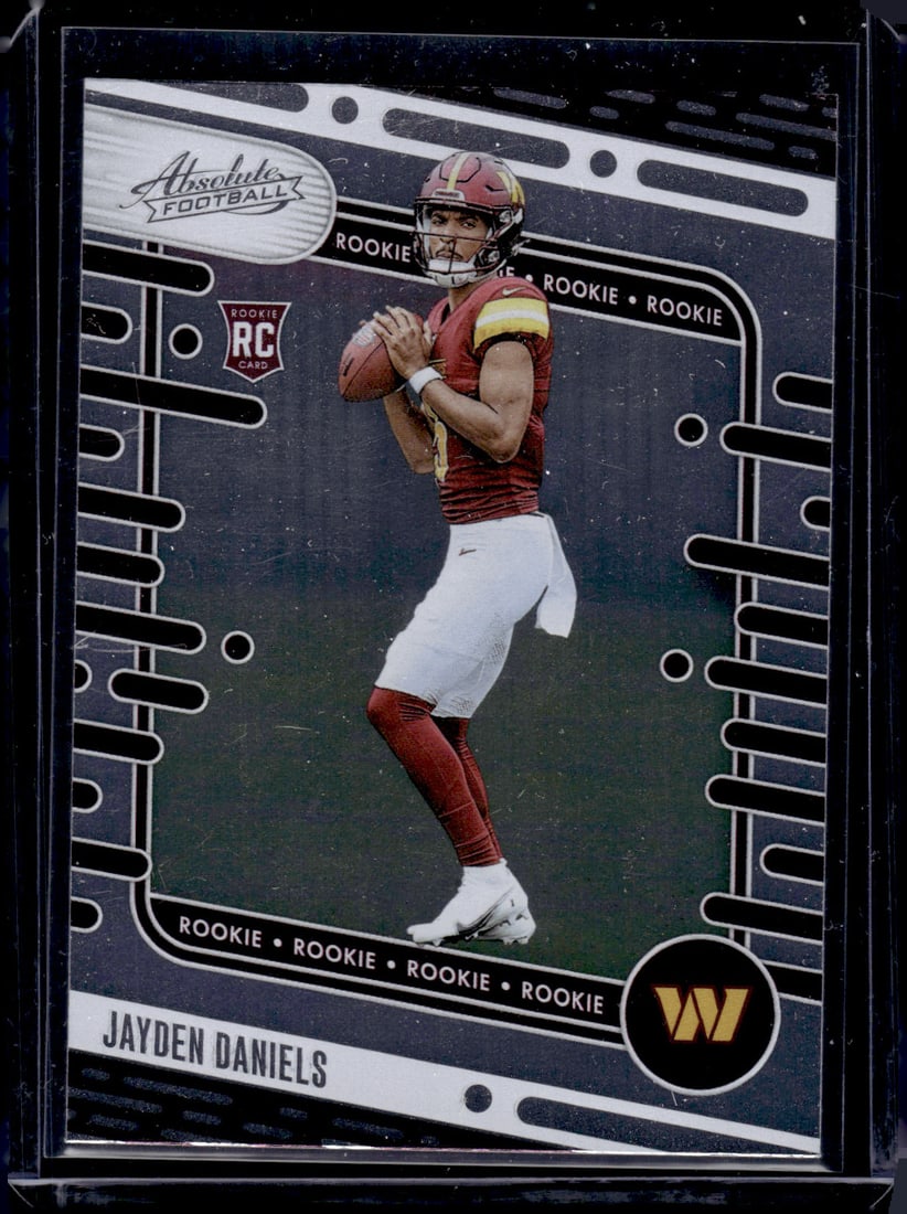 Jayden Daniels RC 2024 Panini Absolute #102: Jayden Daniels RC 2024 Panini Absolute #102