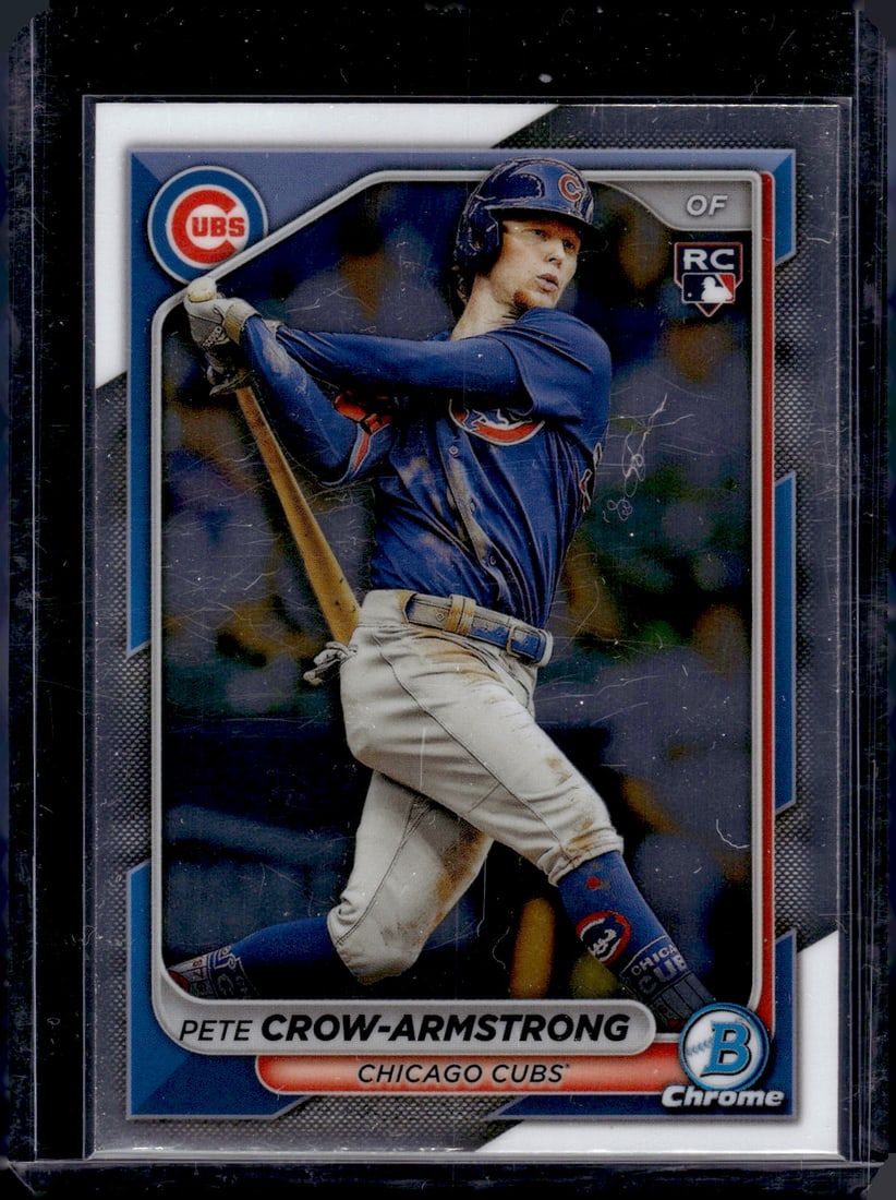 Pete Crow-Armstrong RC 2024 Bowman Chrome #45: Pete Crow-Armstrong RC 2024 Bowman Chrome #45