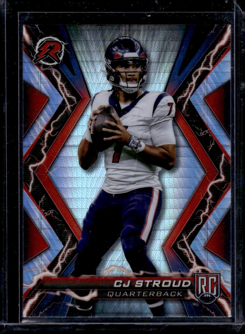 Cj Stroud Resurgence Prism Refractor RC 2023 Topps Composite #98 (1 of 2)
