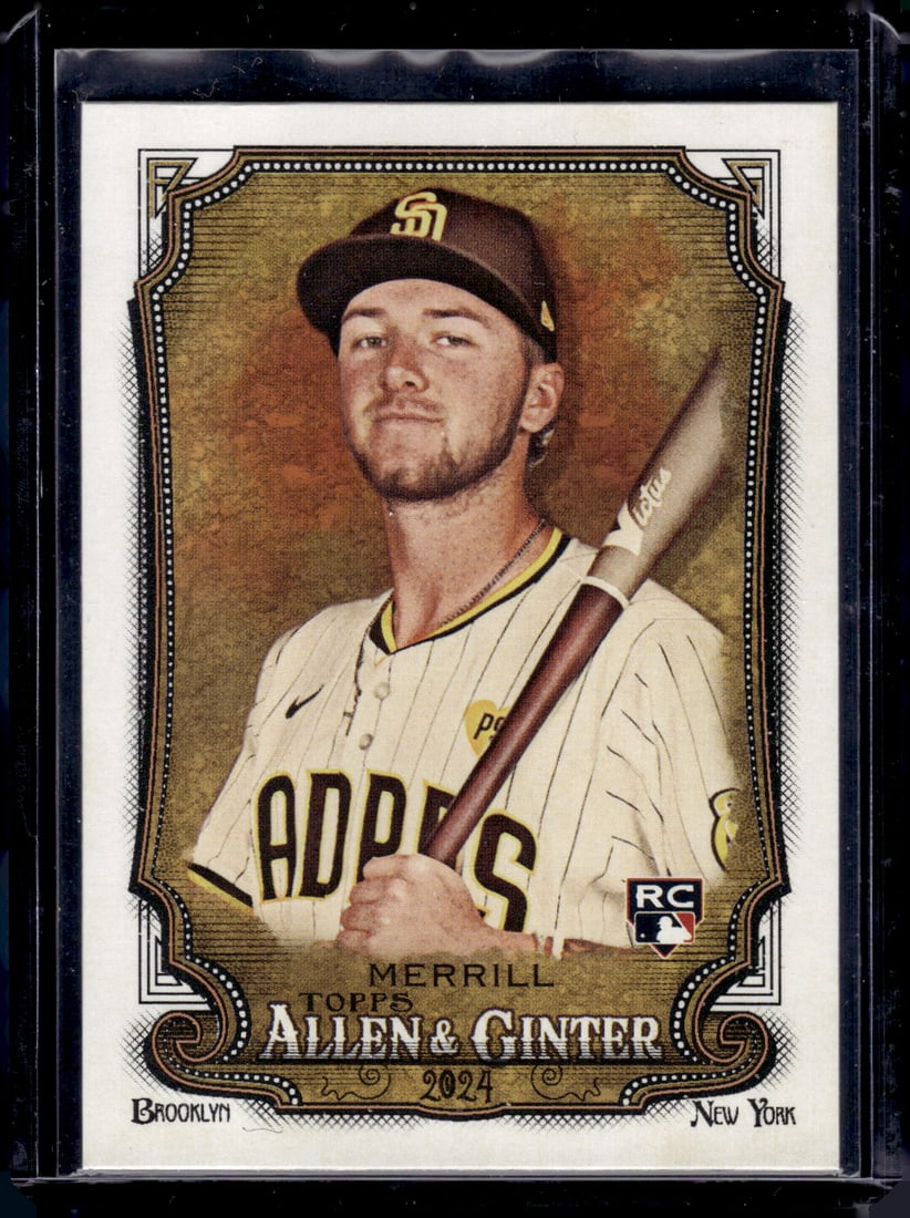 Jackson Merrill RC 2024 Topps Allen & Ginter #275: Jackson Merrill RC 2024 Topps Allen & Ginter #275
