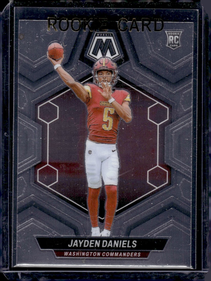 Jayden Daniels RC 2024 Panini Mosaic #302: Jayden Daniels RC 2024 Panini Mosaic #302