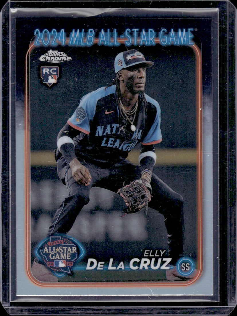 Elly De La Cruz All-Star Game Refractor RC 2024 Topps Chrome Update #ASGC-44: Elly De La Cruz All-Star Game Refractor RC 2024 Topps Chrome Update #ASGC-44