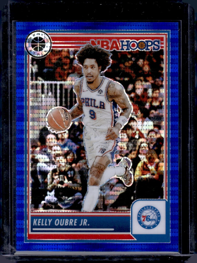 Kelly Oubre Jr. Blue Pulsar Prizm /75 2023-24 Panini Premium Stock #90: Kelly Oubre Jr. Blue Pulsar Prizm /75 2023-24 Panini Premium Stock #90