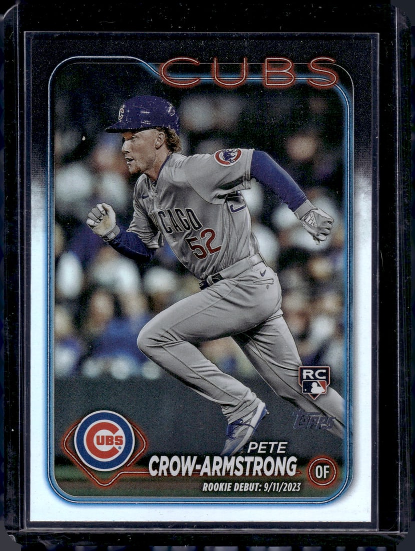 Pete Crow-Armstrong Rainbow Foil RC 2024 Topps Update #US91: Pete Crow-Armstrong Rainbow Foil RC 2024 Topps Update #US91