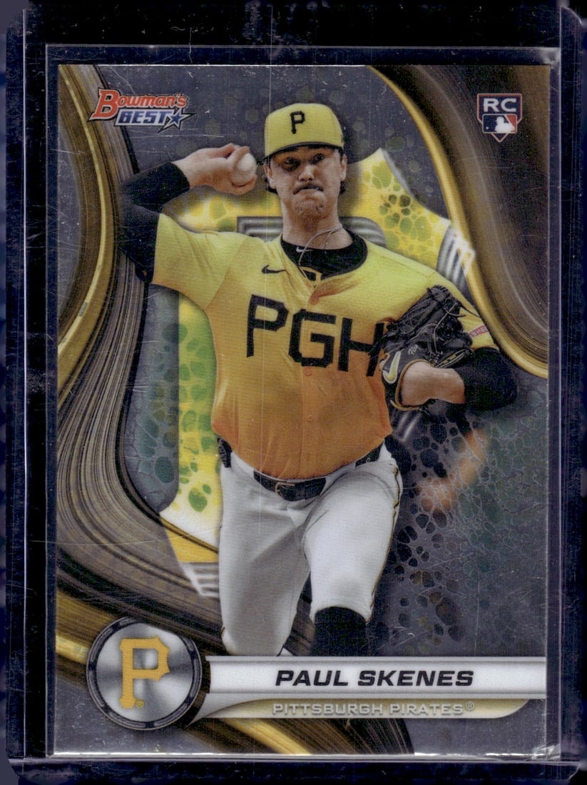 Paul Skenes RC 2024 Bowman's Best #53: Paul Skenes RC 2024 Bowman's Best #53
