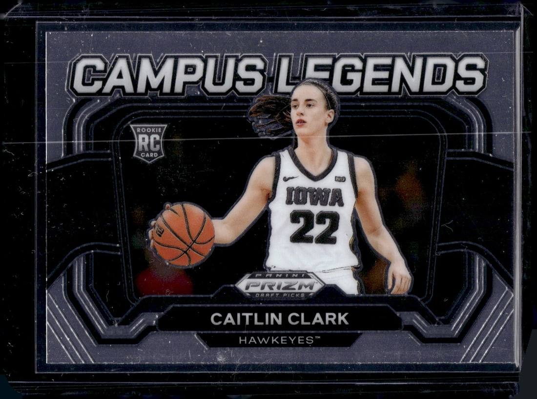 Caitlin Clark Campus Legends RC 2024 Panin Prizm Draft Picks #5: Caitlin Clark Campus Legends RC 2024 Panin Prizm Draft Picks #5