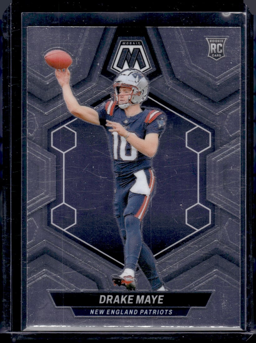 Drake Maye RC 2024 Panini Mosaic #303: Drake Maye RC 2024 Panini Mosaic #303