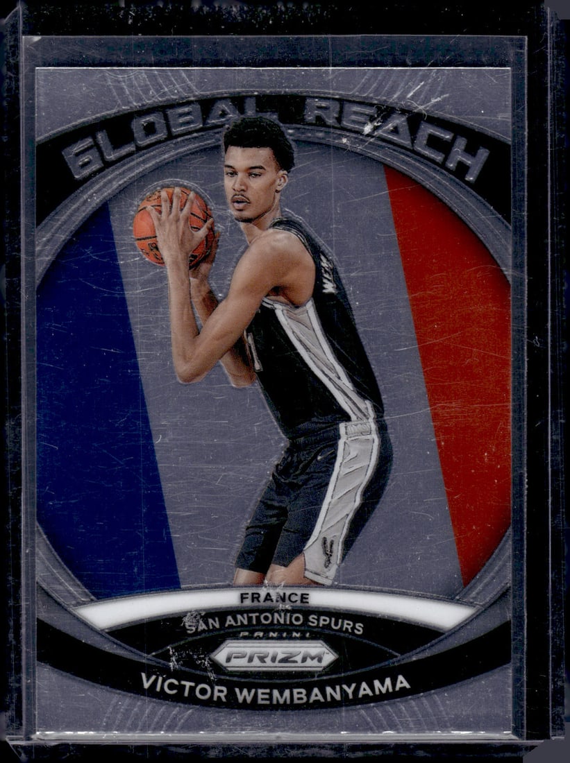 Victor Wembanyama Global Reach RC 2023-24 Panini Prizm #2: Victor Wembanyama Global Reach RC 2023-24 Panini Prizm #2