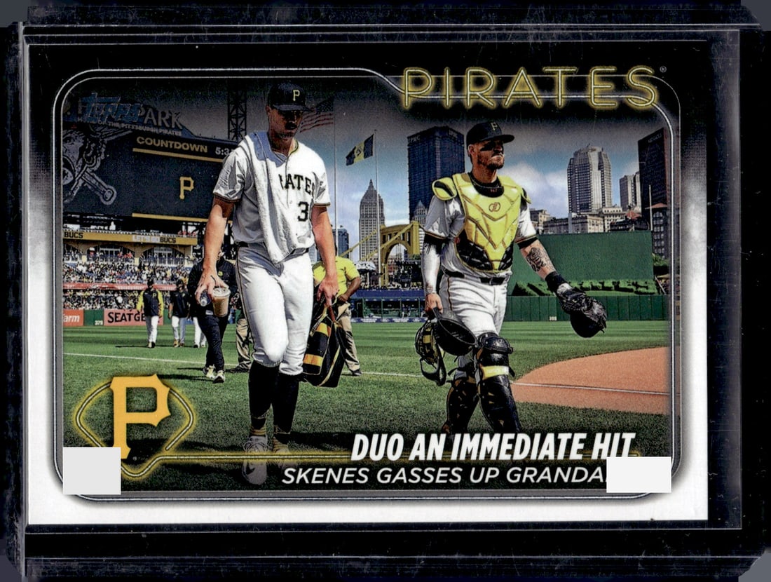 Paul Skenes RC 2024 Topps Update #US160: Paul Skenes RC 2024 Topps Update #US160