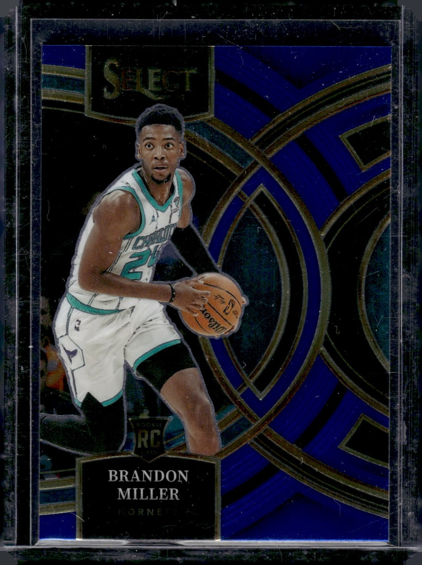 Brandon Miller Premier Level RC 2023-24 Panini Select #130: Brandon Miller Premier Level RC 2023-24 Panini Select #130