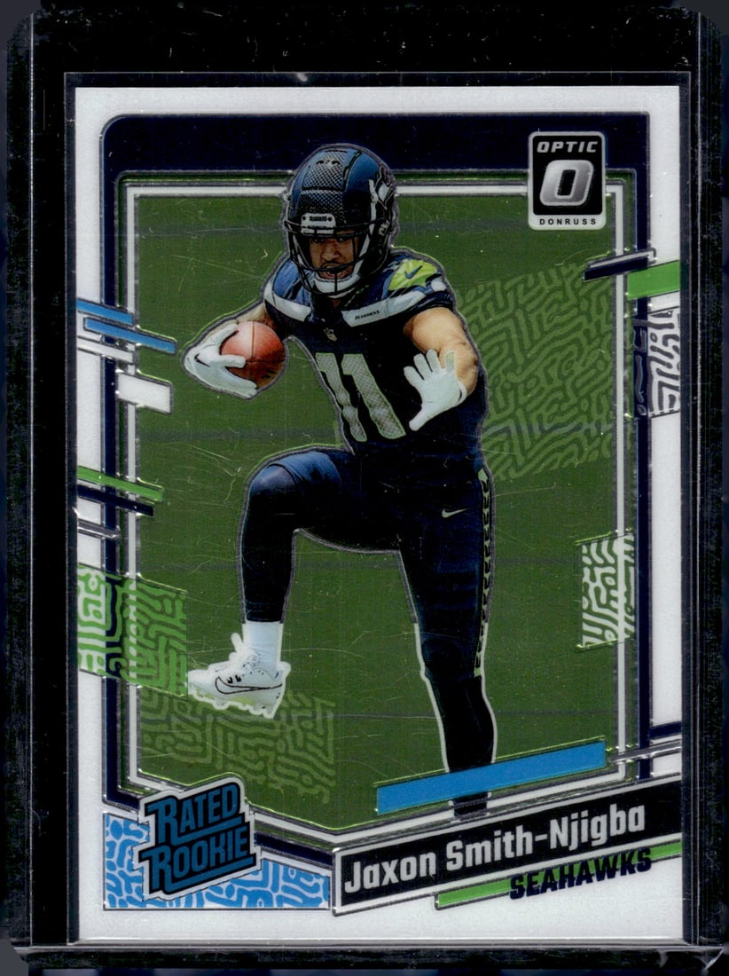 Jaxon Smith-Njigba RC 2023 Donruss Optic #293: Jaxon Smith-Njigba RC 2023 Donruss Optic #293