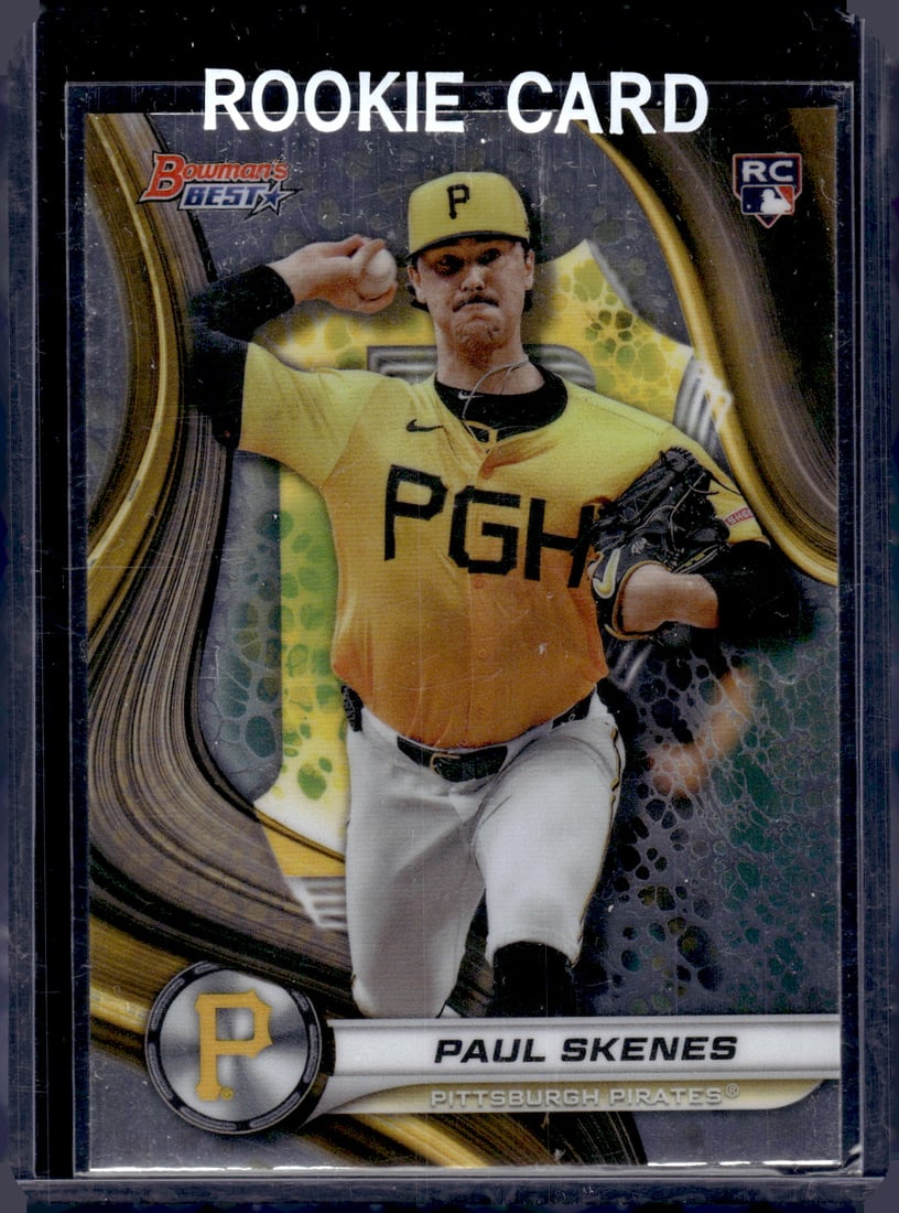 Paul Skenes RC 2024 Bowman's Best #53: Paul Skenes RC 2024 Bowman's Best #53