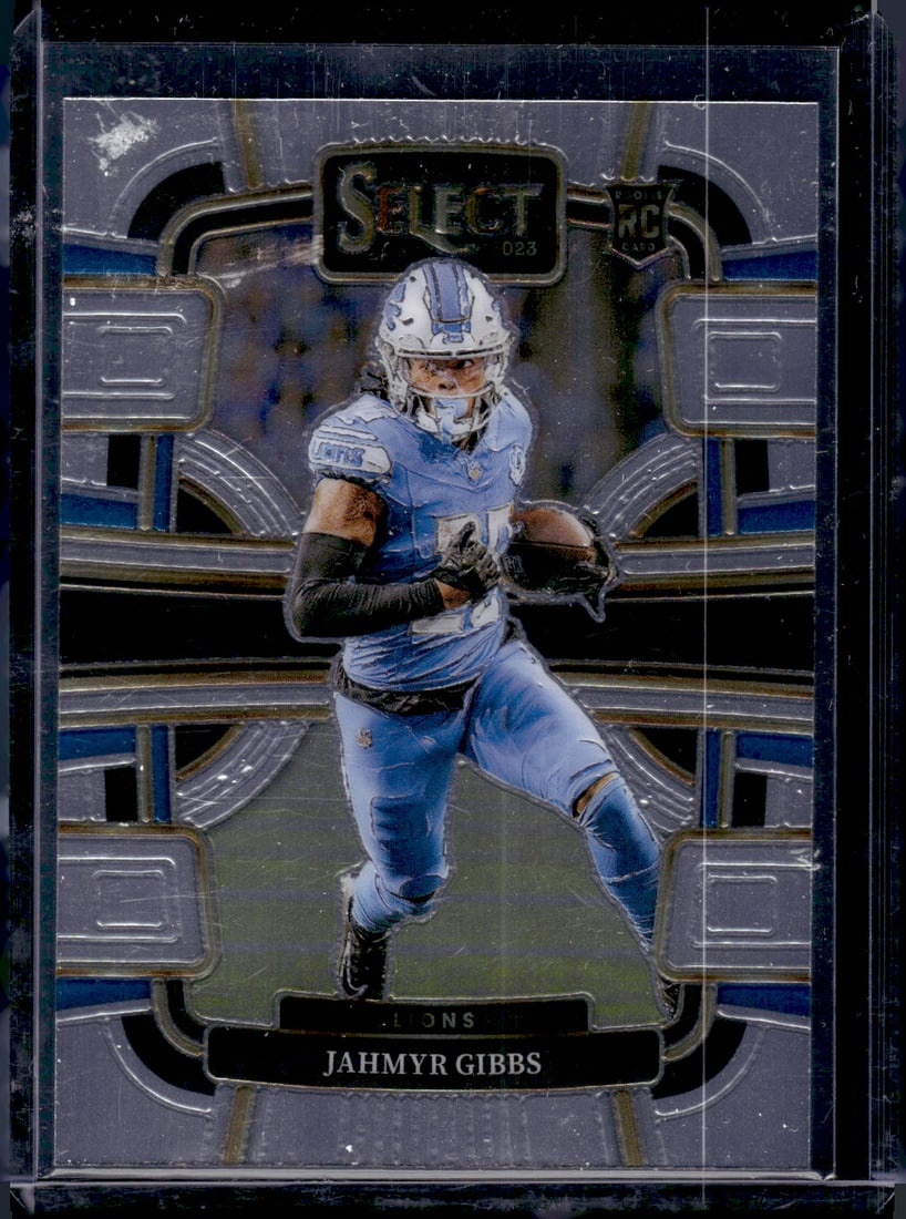 Jahmyr Gibbs RC 2023 Panini Select #34: Jahmyr Gibbs RC 2023 Panini Select #34