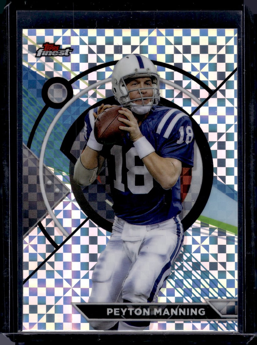 Peyton Manning Topps Finest Xfractor 2023 Topps Composite #196 (1 of 2)