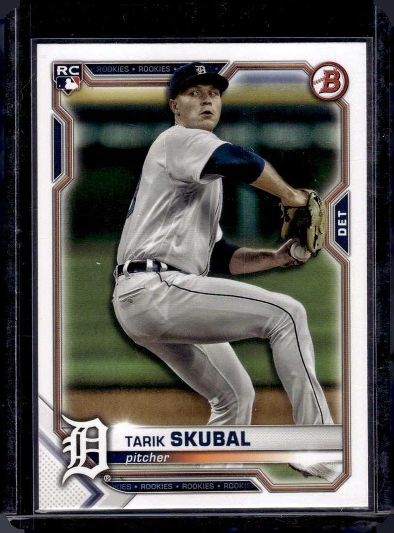 Tarik Skubal RC 2021 Bowman #11: Tarik Skubal RC 2021 Bowman #11