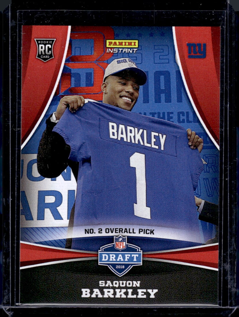 Saquon Barkley RC /1330 2018 Panini Instant #DP2 (1 of 2)