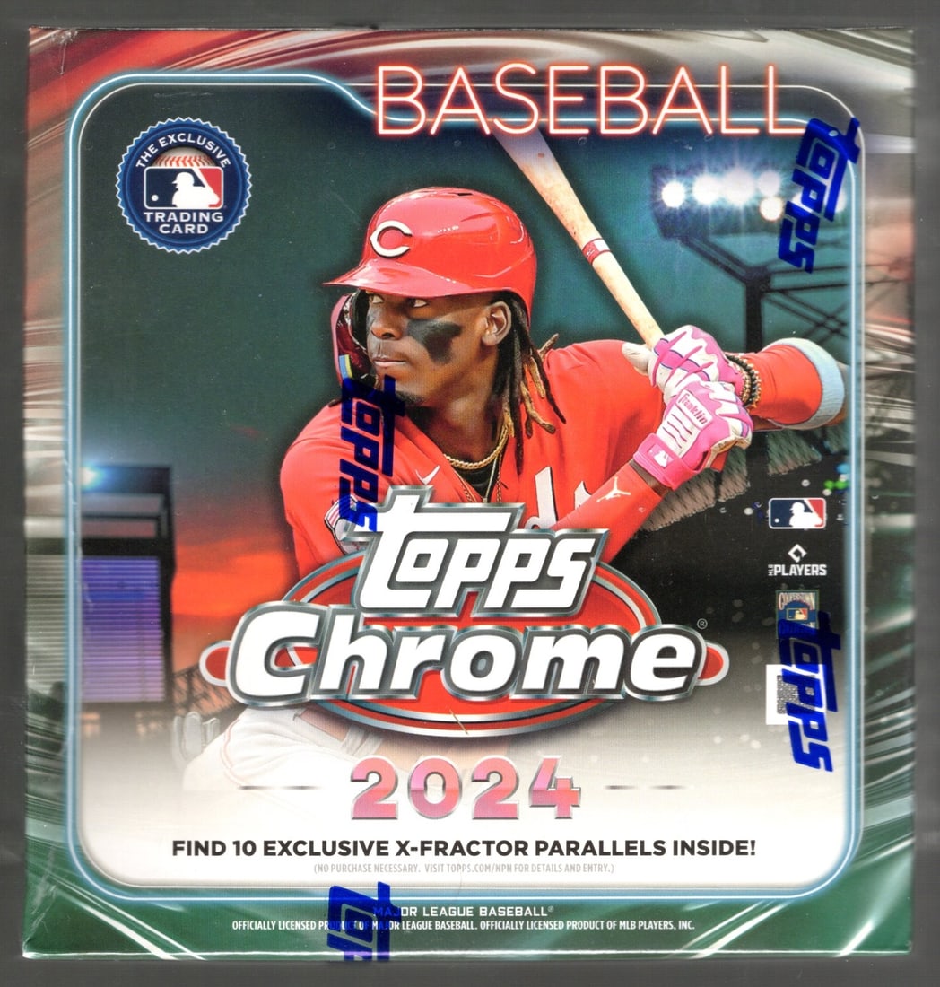 2024 Topps Chrome Baseball Monster Mega Box - Paul Skenes, Elly De La Cruz Rookie Cards (1 of 1)
