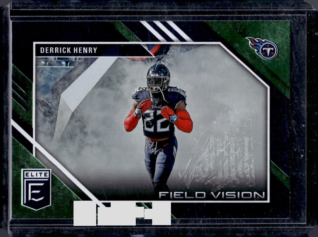 Derrick Henry Field Vision Green  2023 Donruss Elite #FV-9 (1 of 2)