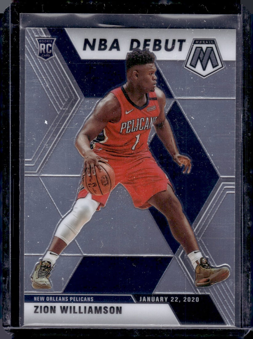 Zion Williamson RC 2019-20 Panini Mosaic #269: Zion Williamson RC 2019-20 Panini Mosaic #269