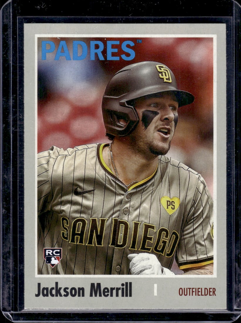 Jackson Merrill RC 2024 Topps Archives #156: Jackson Merrill RC 2024 Topps Archives #156