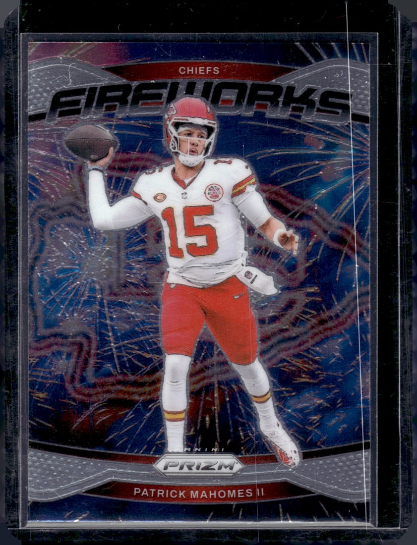 Patrick Mahomes Fireworks 2024 Panini Prizm #1 (1 of 2)