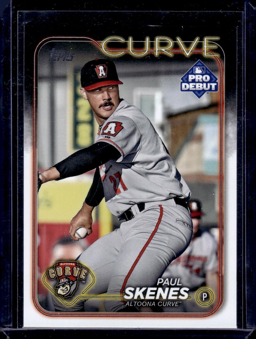 Paul Skenes Pro Debut 2024 Topps #PD-140: Paul Skenes Pro Debut 2024 Topps #PD-140