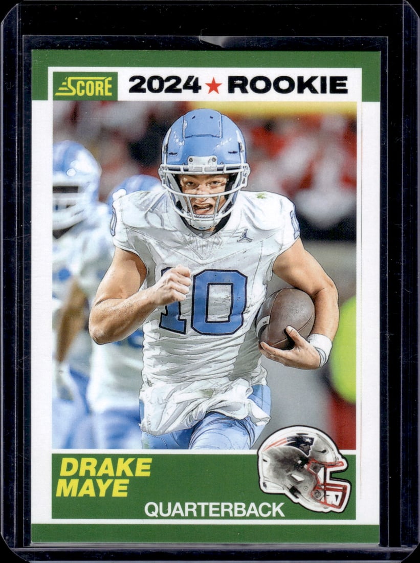 Drake Maye RC 2024 Panini Score #3: Drake Maye RC 2024 Panini Score #3