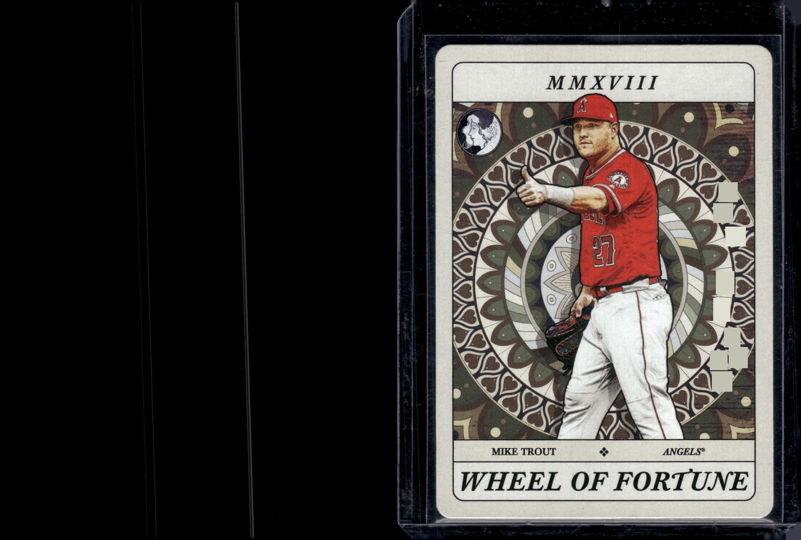 Mike Trout Tarot of Diamond 2018 Topps Gypsy Queen #TOD-22 (1 of 2)