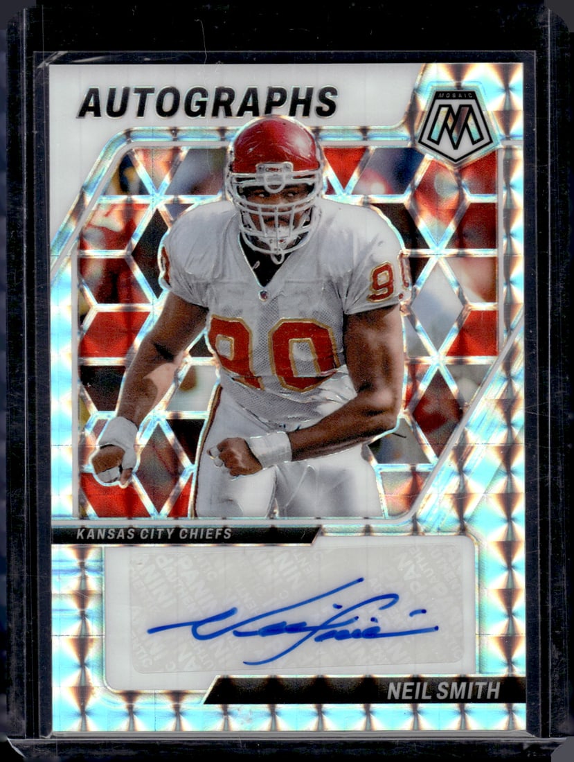 Neil Smith Silver Mosaic Prizm Auto 2024 Panini Mosaic #AM-NSH (1 of 2)