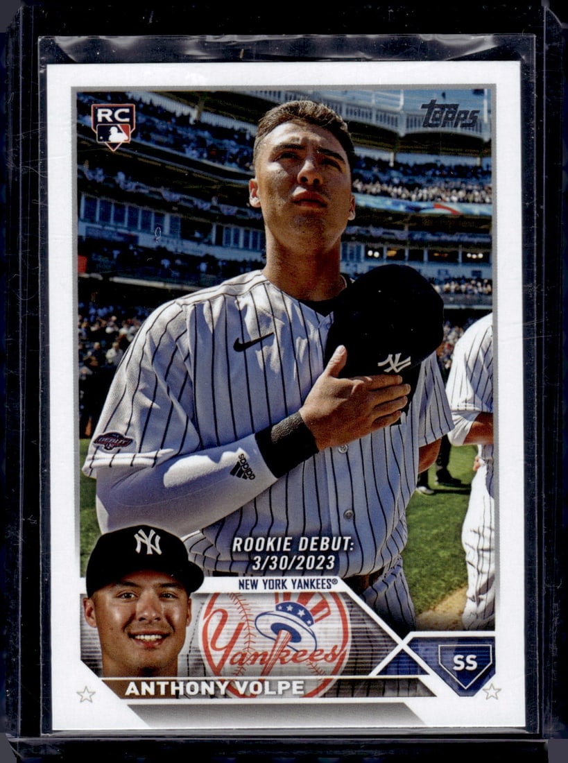 Anthony Volpe RC 2023 Topps Update #US77: Anthony Volpe RC 2023 Topps Update #US77