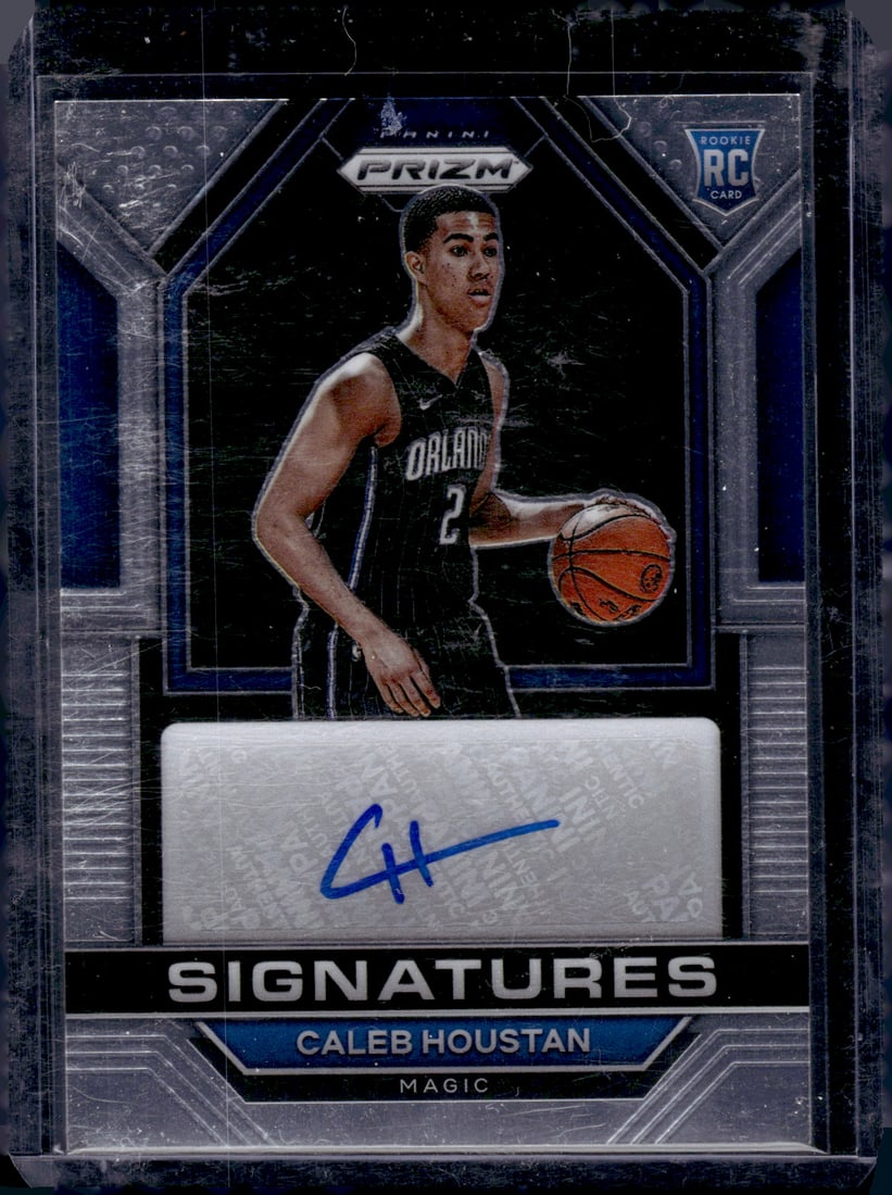 Caleb Houstan RC Auto 2022-23 Panini Prizm #RSI-CHO: Caleb Houstan RC Auto 2022-23 Panini Prizm #RSI-CHO