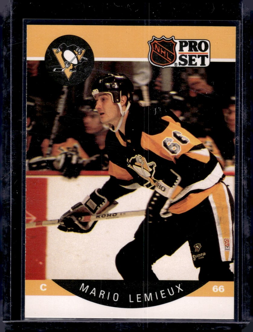 Mario Lemieux 1990 Pro Set #236: Mario Lemieux 1990 Pro Set #236