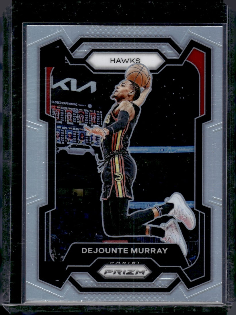 Trae Young Silver Prizm 2023-24 Panini Prizm #112 (1 of 2)