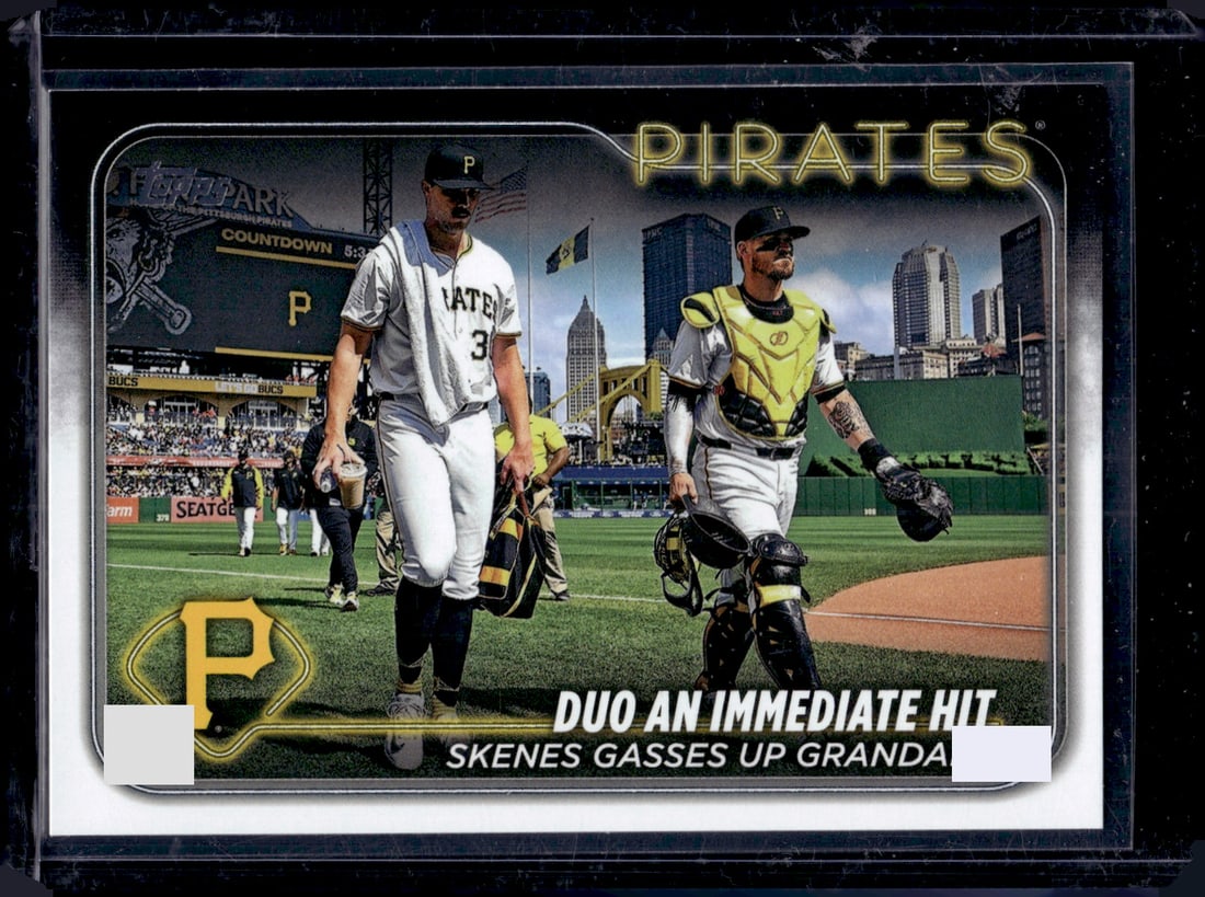 Paul Skenes RC 2024 Topps Update #US160: Paul Skenes RC 2024 Topps Update #US160