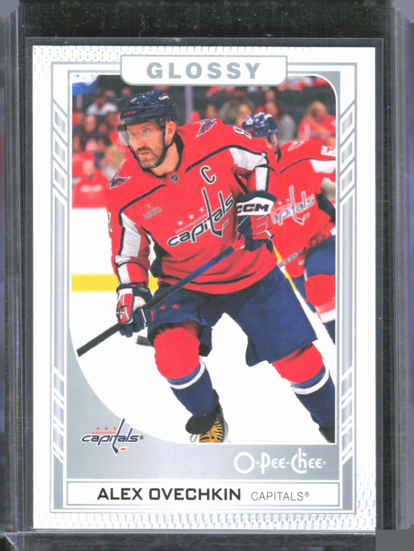 Alex Ovechkin O-Pee-Chee Glossy 2023-24 Upper Deck #R-46 (1 of 2)