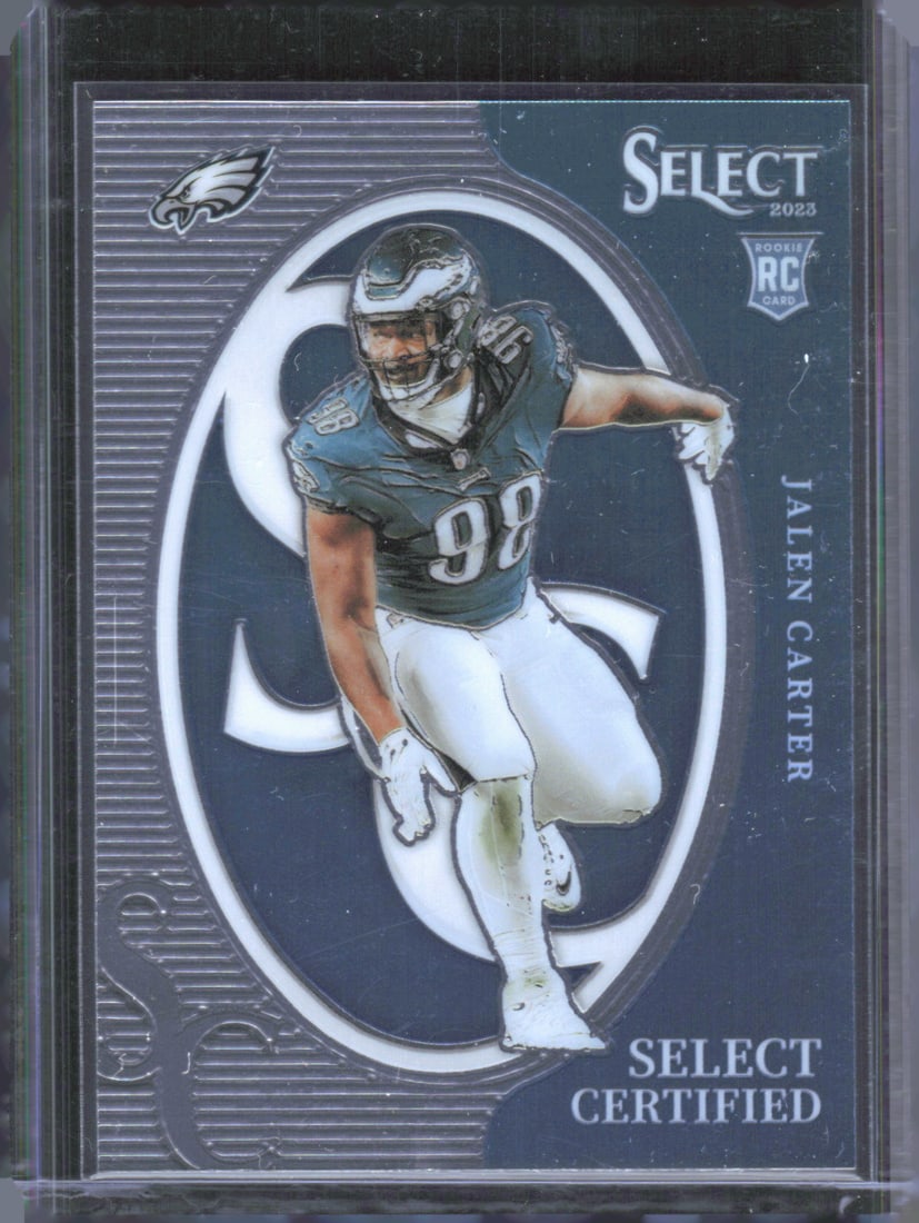 Jalen Carter Select Certified Rookies 2023 Panini Select #CRO-JCA (1 of 2)