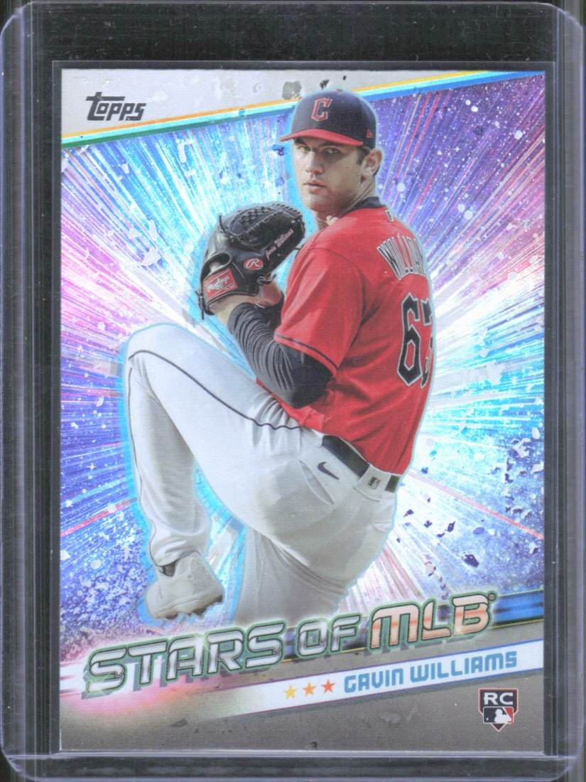 Gavin Williams Stars of MLB 2024 Topps Update #SMLB-74 (1 of 2)