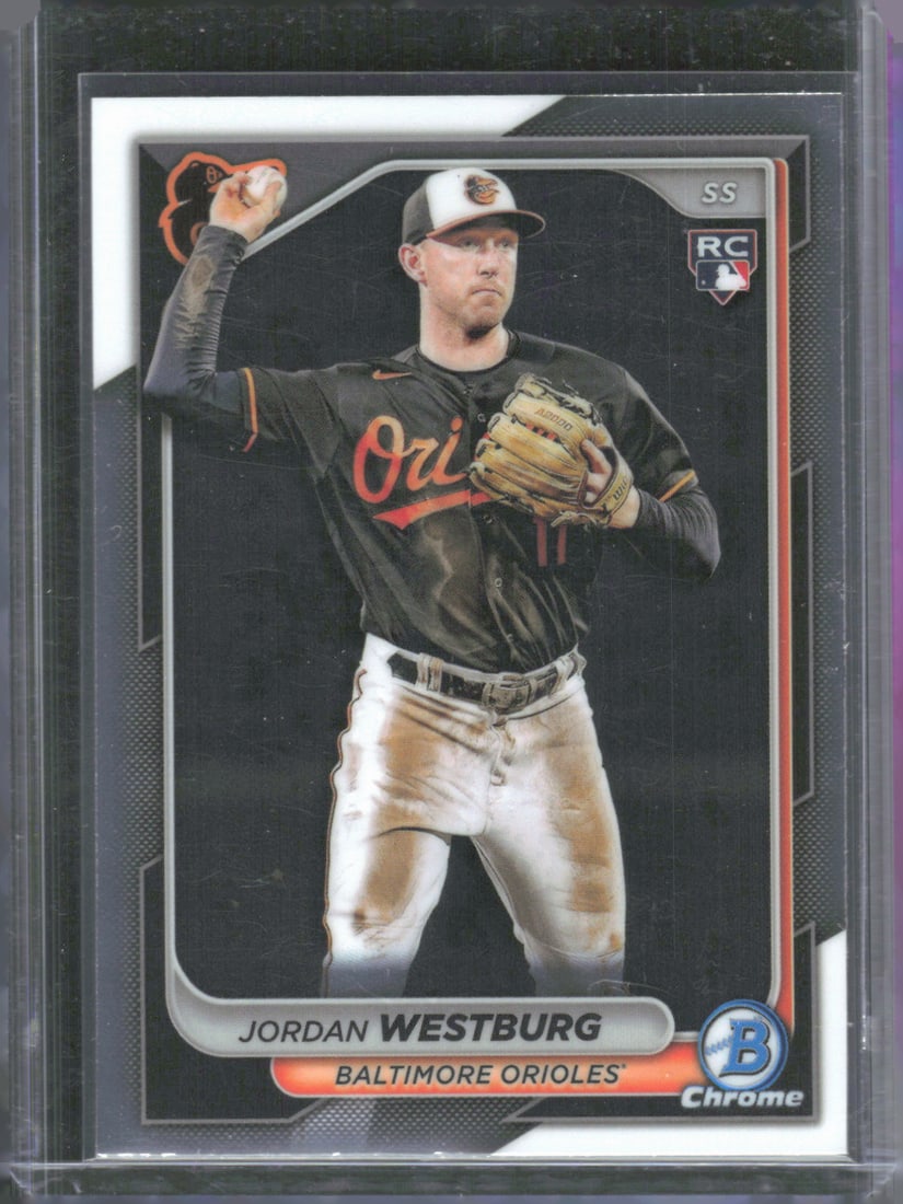 Jordan Westburg Rookie 2024 Bowman Chrome #17: Jordan Westburg Rookie 2024 Bowman Chrome #17