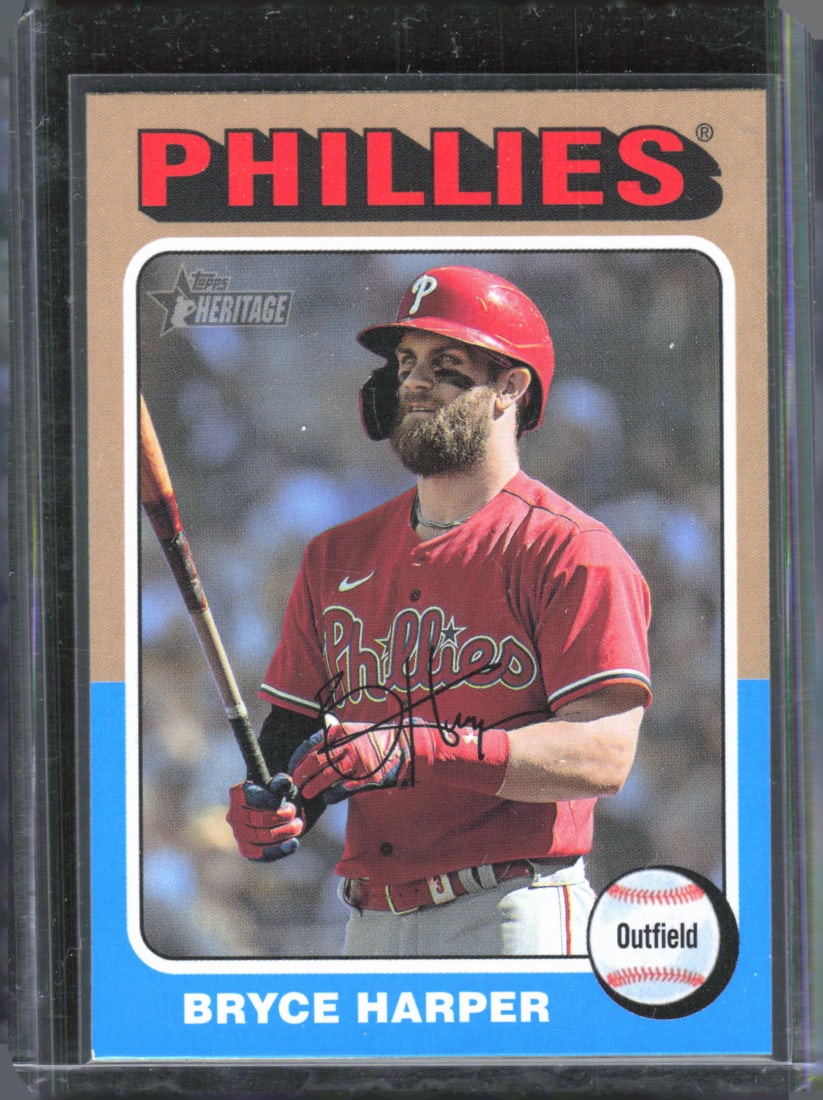 Bryce Harper 2024 Topps Heritage #405 (1 of 2)