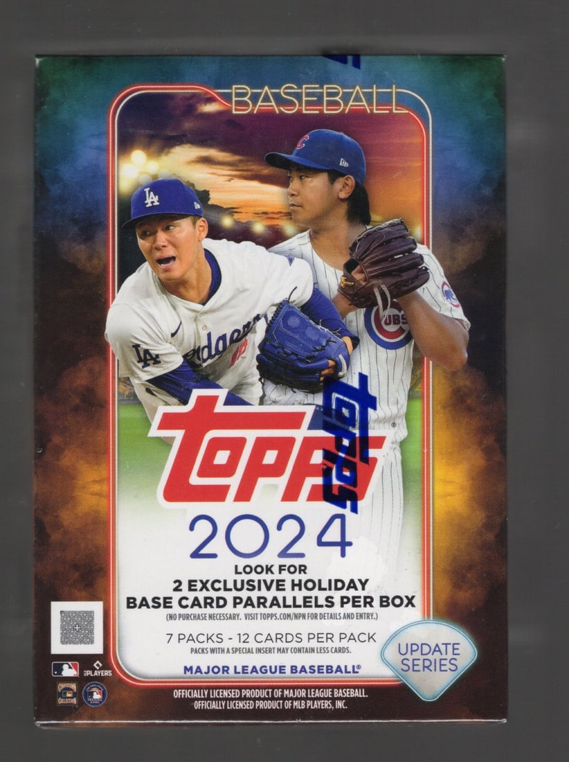 2024 Topps Update Series Baseball Blaster Box - Paul Skenes, Elly De La Cruz (1 of 1)