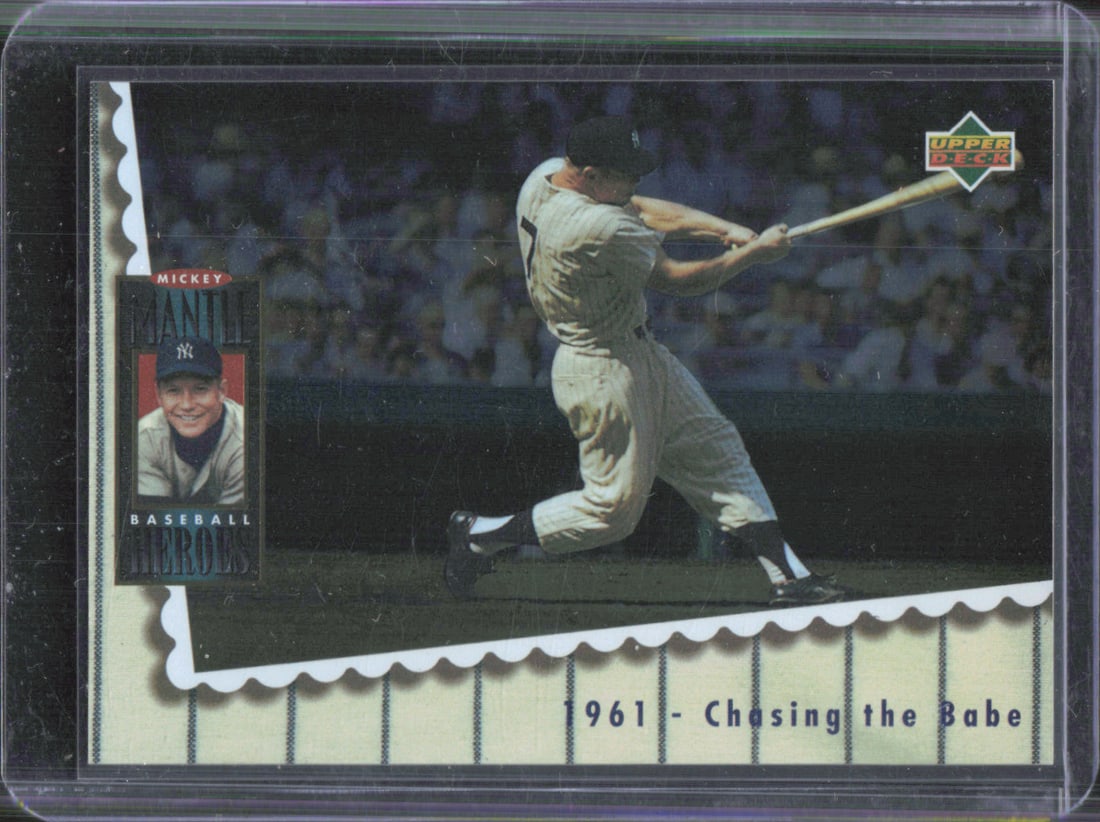 Mickey Mantle Baseball Heroes: Mickey Mantle 1994 Upper Deck #68 (1 of 2)