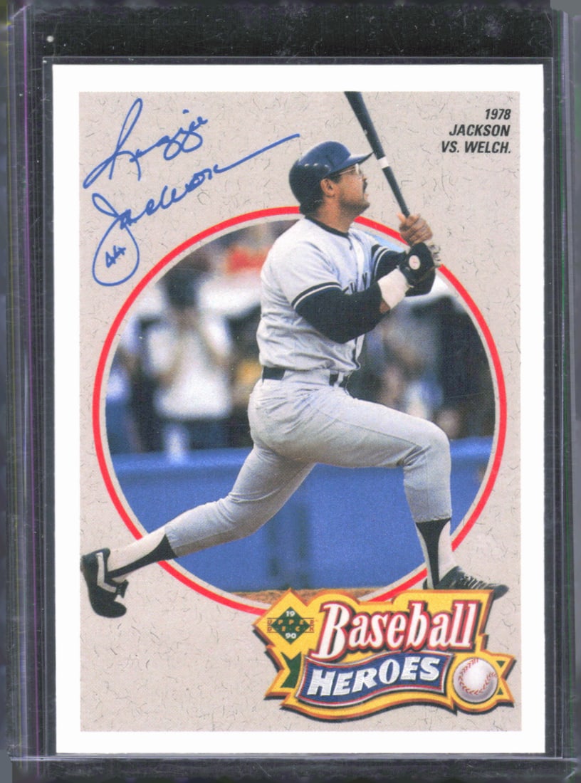 Reggie Jackson Baseball Heroes: Reggie Jackson 1990 Upper Deck Vintage #4 (1 of 2)