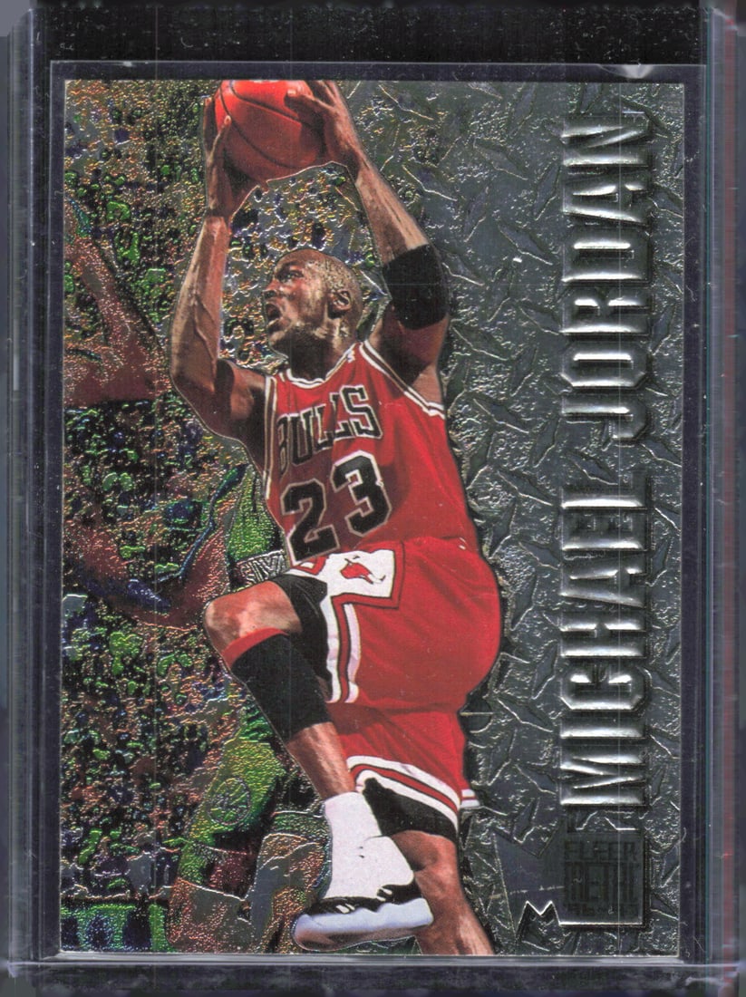 Michael Jordan 1996-97 Metal Vintage Basketball Card #11: Michael Jordan 1996-97 Metal Vintage Basketball Card #11