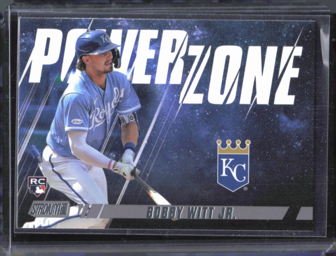 Bobby Witt Jr. Rookie Power Zone 2022 Stadium Club #PZ-19: Bobby Witt Jr. Rookie Power Zone 2022 Stadium Club #PZ-19