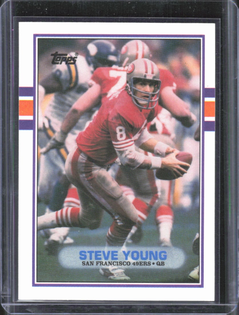 Steve Young 1989 Topps Traded #24T: Steve Young 1989 Topps Traded #24T
