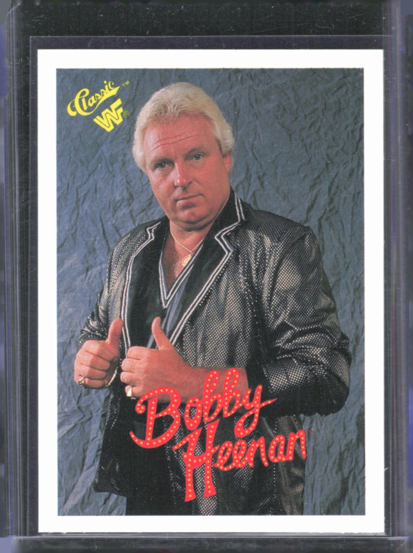 Bobby "The Brain" Heenan 1989 Classic WWF #30: Bobby "The Brain" Heenan 1989 Classic WWF #30