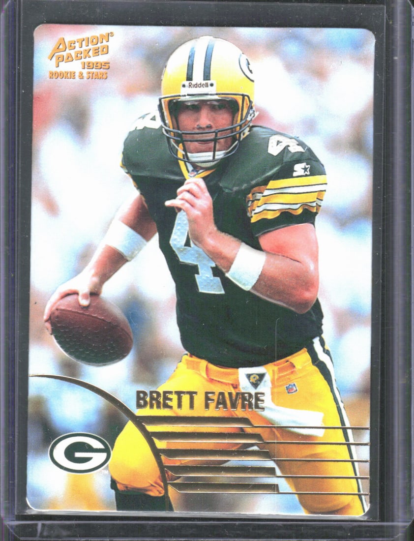 Brett Favre 1995 Action Packed Rookies & Stars #60: Brett Favre 1995 Action Packed Rookies & Stars #60